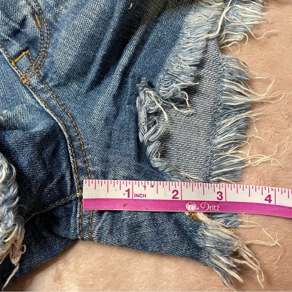 American Eagle distressed vintage hi-rise festival short size 12 - Picture 11 of 11
